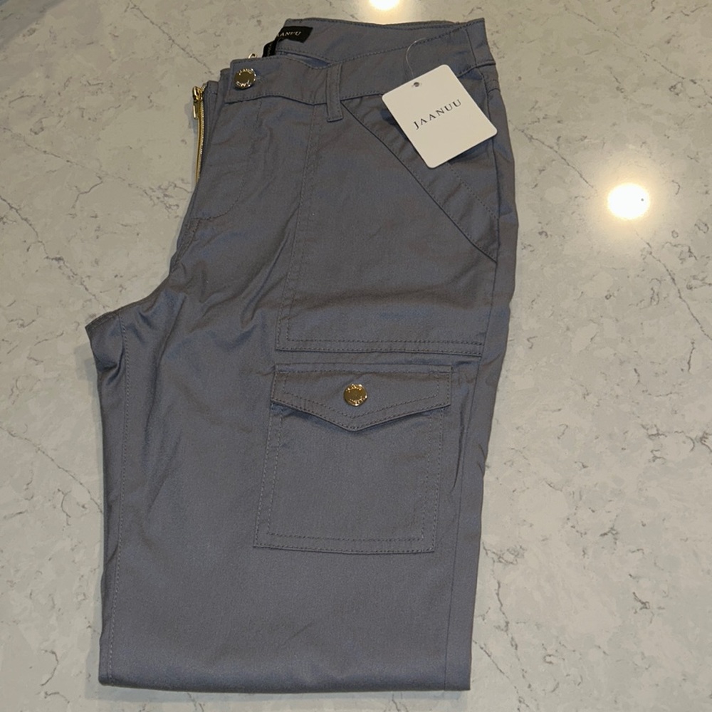 XS Jaanuu slate grey stylish scrub pants, Brand New